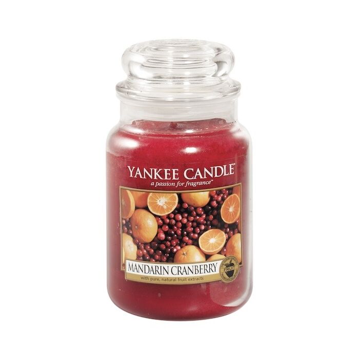 Yankee Candle Mandarin Cranberry Large Jar-1